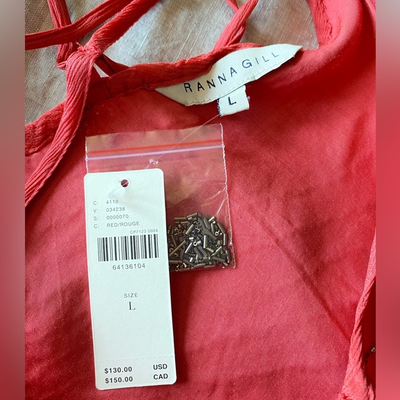 Anthropologie x Ranna Gill Beaded Top - Picture 4 of 10